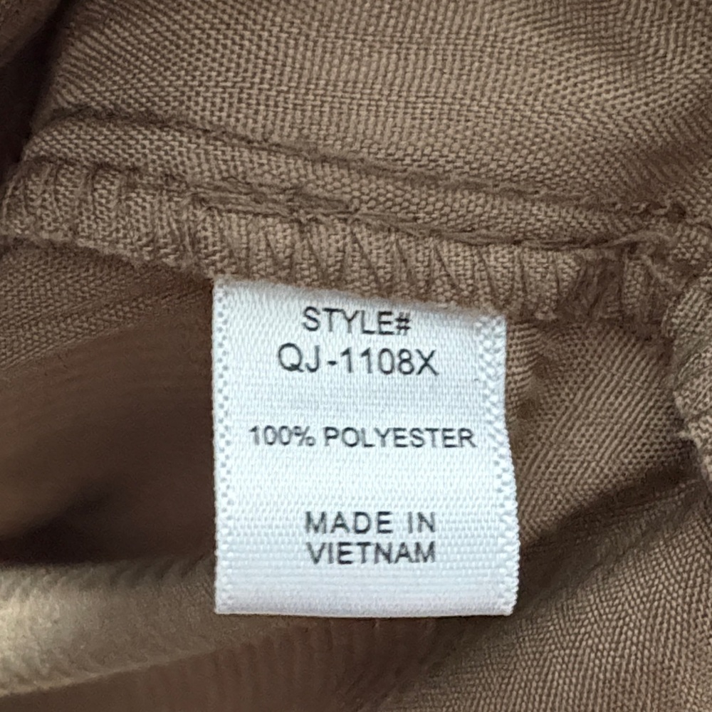 Zenana Outfitters Tan Corduroy Utility Jacket - Picture 3 of 4